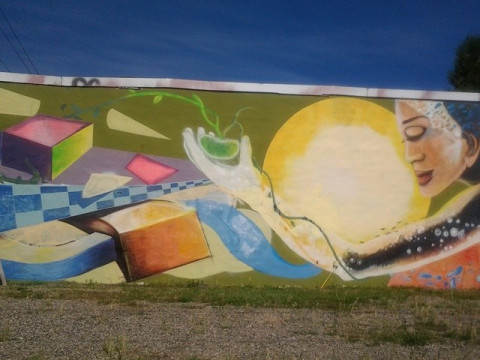 Mural on 23rd and Alberta St.